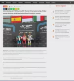 Membalap di FIM JuniorGP World Championship, Rider Muda Binaan AHM Mendominasi Podium Juara