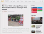 Tak Punya Waktu ke Bengkel? Astra Motor Kalbar Hadirkan Service Kunjung ke Bumi Pratama