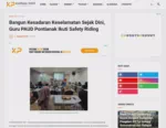 Bangun Kesadaran Keselamatan Sejak Dini, Guru PAUD Pontianak Ikuti Safety Riding