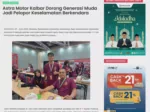 Astra Motor Kalbar Dorong Generasi Muda Jadi Pelopor Keselamatan Berkendara