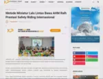 Metode Miniatur Lalu Lintas Bawa AHM Raih Prestasi Safety Riding Internasional