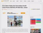Astra Motor Kalbar Beri Kemudahan Kredit Lewat Promo KARTINI, DP Mulai Rp1 Jutaan