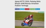 Ajang IHTTC 2026, Pebalap Belia Binaan AHM Mampu Amankan Podium Tertinggi