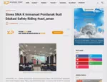 Siswa SMA K Immanuel Pontianak Ikuti Edukasi Safety Riding #cari_aman