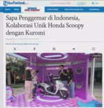Sapa Penggemar di Indonesia, Kolaborasi Unik Honda Scoopy dengan Kuromi