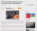 Veda dan Ramadhipa Tutup Musim 2025 di Eropa dengan Capaian Membanggakan