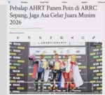Pebalap AHRT Panen Poin di ARRC Sepang, Jaga Asa Gelar Juara Musim 2026