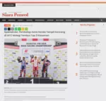 Spektakuler, Pembalap Astra Honda Tampil Kencang di IATC Motegi Tembus Top 3 Klasemen