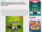 Segera Manfaatkan Promo JULIET: Beli Motor Honda Makin Mudah dan Hemat di Putussibau