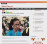 Semarak Pasanggiri Angklung Satu Hati dari AHM Diikuti Nenek Berusia 83 Tahun