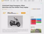 Honda BeAT Dapat Penyegaran, Pilihan Warna Baru dan Fitur Andalan Tetap Lengkap