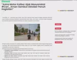 Astra Motor Kalbar Ajak Masyarakat #Cari_Aman Sambut Oktober Penuh Kegiatan