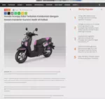 Honda Scoopy Edisi Terbatas Kolaborasi dengan Desain Karakter Kuromi Hadir di Kalbar