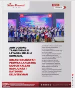 AHM Dorong Transformasi Layanan Melalui KLHN 2026, Dimas Heriansyah Perwakilan Astra Motor Kalbar Raih Juara 1 Kategori Deliveryman