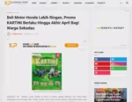 Beli Motor Honda Lebih Ringan, Promo KARTINI Berlaku Hingga Akhir April Bagi Warga Sekadau