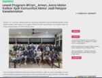 Lewat Program #Cari_Aman, Astra Motor Kalbar Ajak Komunitas Motor Jadi Pelopor Keselamatan