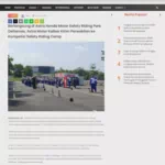 Berlangsung di Astra Honda Motor Safety Riding Park Deltamas, Astra Motor Kalbar Kirim Perwakilan ke Kompetisi Safety Riding Camp