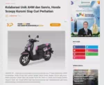Kolaborasi Unik AHM dan Sanrio, Honda Scoopy Kuromi Siap Curi Perhatian