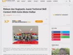 Ridwan dan Sugiyanto Juarai Technical Skill Contest 2026 Astra Motor Kalbar