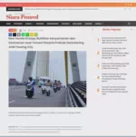 New Honda Scoopy Buktikan Kenyamanan dan Keamanan saat Temani Peserta Praktek Decluttering AHM Touring City