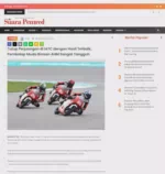 Tutup Perjuangan di IATC dengan Hasil Terbaik, Pembalap Muda Binaan AHM Sangat Tangguh