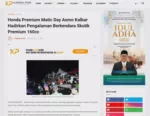 Honda Premium Matic Day Asmo Kalbar Hadirkan Pengalaman Berkendara Skutik Premium 160cc