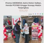 Promo MERDEKA Astra Motor Kalbar, Honda PCX160 hingga Scoopy Makin Terjangkau