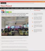 Ajak Pelajar SMPN 13 Pontianak untuk Cari Aman, Astra Motor Kalbar Perkuat Program Sinergi Bagi Negeri