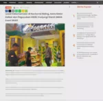 Lewat Kebersamaan di Nocturnal Riding, Astra Motor Kalbar dan Paguyuban HWBC Kunjungi Stand UMKM Event IWAPI