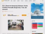 Dari Jakarta ke Kampung Halaman: Honda Fasilitasi Pemudik dengan Bus, Truk, dan Asuransi