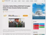 Instruktur Safety Riding AHM Raih Peringkat Kedua di Asia-Oceania Safety Innovative Concept