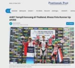 AHRT Tampil Kencang di Thailand, Rheza Finis Runner Up AP250