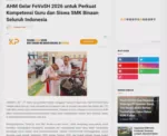 AHM Gelar FeVoSH 2026 untuk Perkuat Kompetensi Guru dan Siswa SMK Binaan Seluruh Indonesia