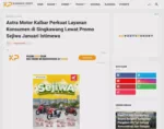 Astra Motor Kalbar Perkuat Layanan Konsumen di Singkawang Lewat Promo Sejiwa Januari Istimewa