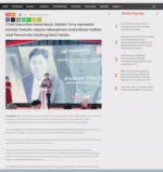Chief Executive Astra Motor, Robien Tony Apresiasi Kinerja Terbaik Jajaran Menejemen Astra Motor Kalbar saat Peresmian Gedung Main Dealer