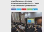 Ajak Mahasiswa Menjaga Keselamatan Berkendara, PT AHM Gelar Seminar Bagi Mahasiswa