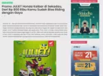 Promo JULIET Honda Kalbar di Sekadau, Dari Rp 800 Ribu Kamu Sudah Bisa Riding dengan Gaya