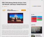 HMC 2025 Ditutup Meriah di Garut, Vario 160 MotoGP Jadi Karya Terbaik Nasional