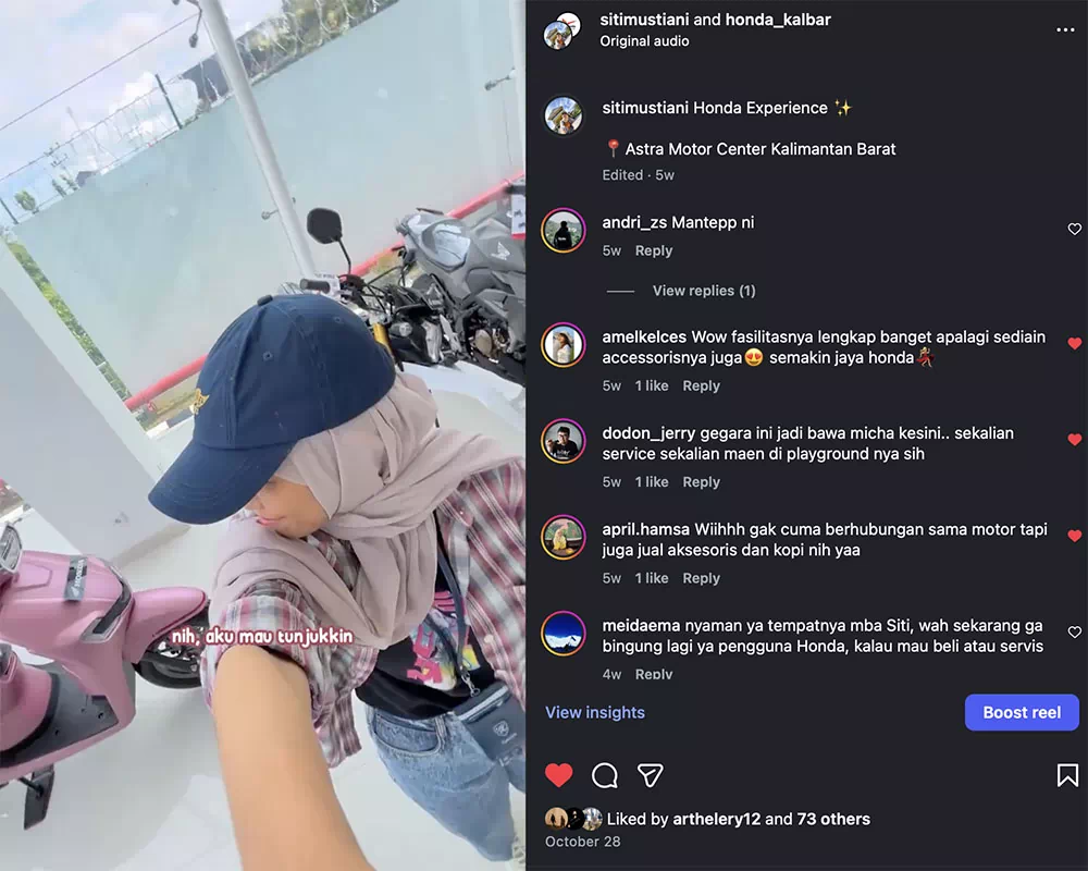 Serunya Ikut Honda Experience di Gedung Astra Motor Center Kalimantan Barat