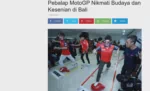Pebalap MotoGP Nikmati Budaya dan Kesenian di Bali