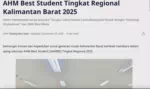 AHM Best Student Tingkat Regional Kalimantan Barat 2025