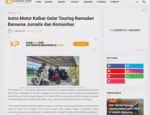 Astra Motor Kalbar Gelar Touring Ramadan Bersama Jurnalis dan Komunitas