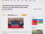 Astra Motor Kalbar Perkenalkan New Honda Vario Evo 160, Hadir dengan Desain Sporti dan Fitur Modern