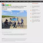 Jaga Kelestarian Pesisir dan Mitigasi Perubahan Alam Kalbar, Astra Motor Tanam Ribuan Mangrove di Mempawah