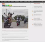 Tips Berkendara Menyambut bulan November dari Astra Motor Kalbar