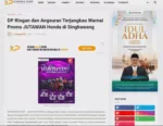 DP Ringan dan Angsuran Terjangkau Warnai Promo JUTAWAN Honda di Singkawang