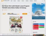 Beli Motor Kini Lebih Mudah Lewat Program TEHAER Astra Motor Kalbar di Sintang