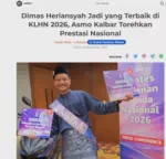 Dimas Heriansyah Jadi yang Terbaik di KLHN 2026, Asmo Kalbar Torehkan Prestasi Nasional