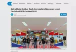 Astra Motor Kalbar Asah Kompetensi Layanan Lewat Technical Skill Contest 2026