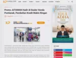 Promo JUTAWAN Hadir di Dealer Honda Pontianak, Pembelian Kredit Makin Ringan